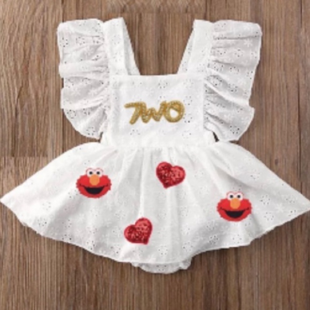 2T Elmo Pinafore